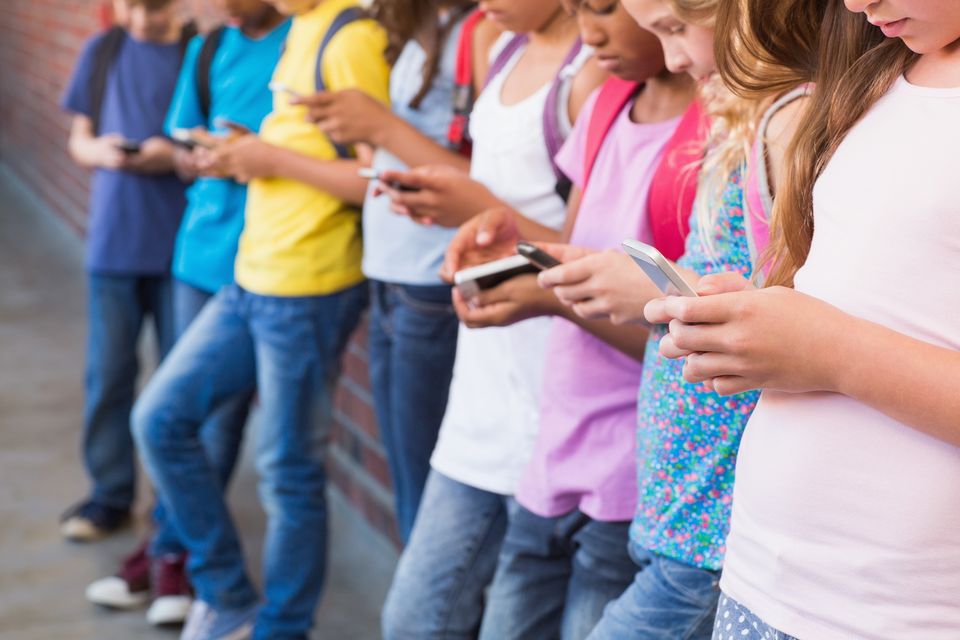 Some schools had a more permissive smartphone policy. Stock image: Getty
