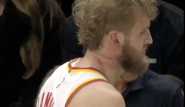 Peacemaker Landale scratched, clawed vs T'Wolves