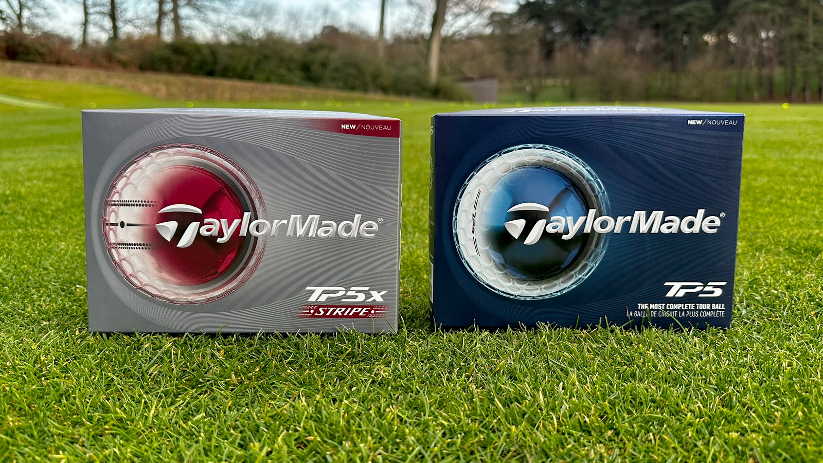 TaylorMade TP5 and TP5x golf balls