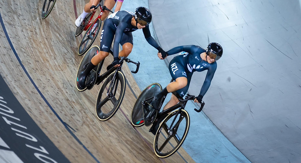 Oceania madison titles for NZ cycling pairs