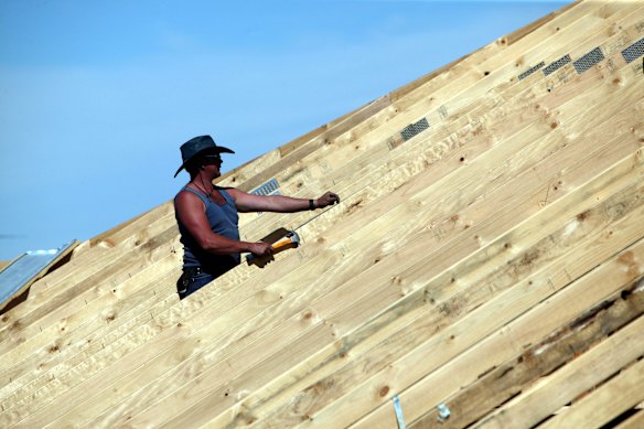 No chance for young people: Builders are building more expensive homes, leaving little for middle-income earners.