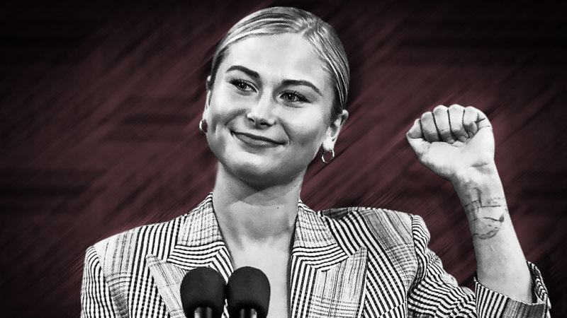 She’s brave and determined and you will never tame Grace