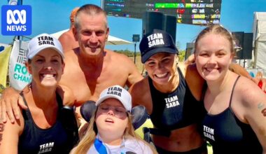 Rottnest Swim cancellation prompts dozens to descend on Perth pool