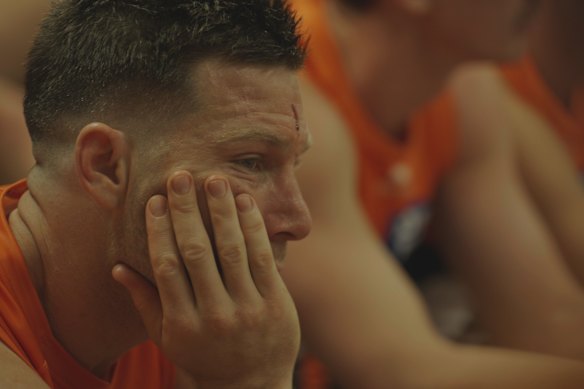 Toby Greene in Prime Video series Final Siren: Inside the AFL.