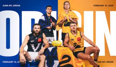 AFL Origin returns after more than 25 years with new ‘Rare Ground’ campaign via The Royals 