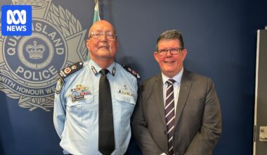 Brett Pointing to replace Steve Gollschewski as Queensland police commissioner on 12-month interim basis