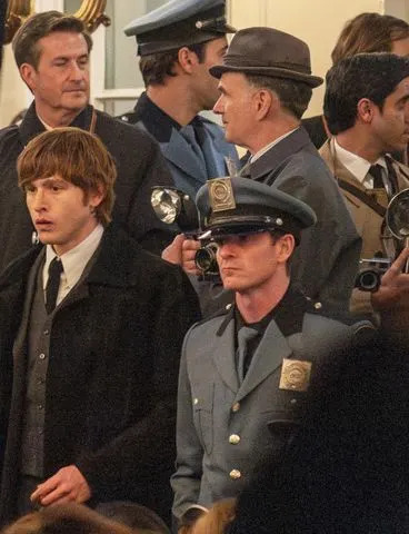 Harris Dickinson on the set of The Beatles - A Four Film Cinematic Event on Feb. 3, 2026 Click News and Media / BACKGRID