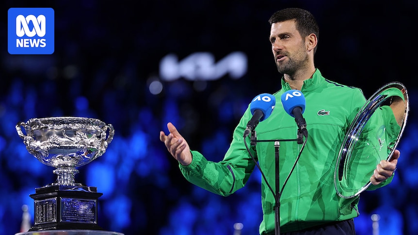 Novak Djokovic drops retirement hint, suggesting 2026 could be his final Australian Open