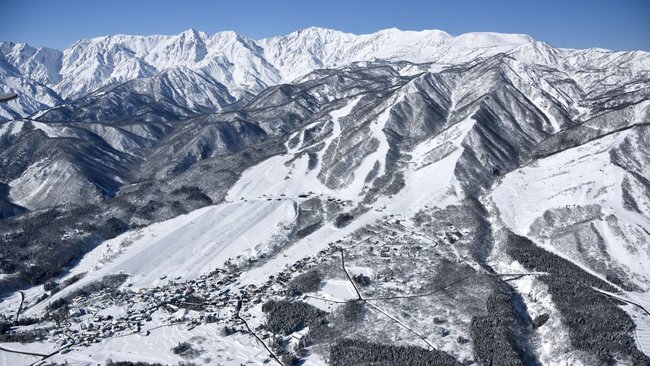 The woman was at the Tsugaike Mountain Resort in the Nagano Prefecture.