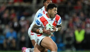 NRL 2026, Hame Sele, Rugby League Las Vegas, St George Illawarra Dragons, Pre-Season Challenge