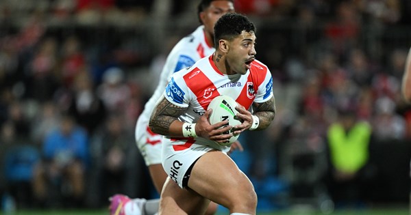 NRL 2026, Hame Sele, Rugby League Las Vegas, St George Illawarra Dragons, Pre-Season Challenge