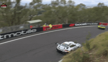 Maro Engel wins chaotic race after kangaroo collision and fiery crashes