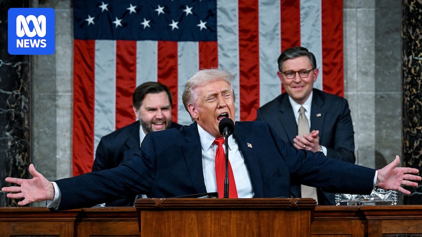 State of the Union live: Trump addresses Congress in first State of the Union of second term