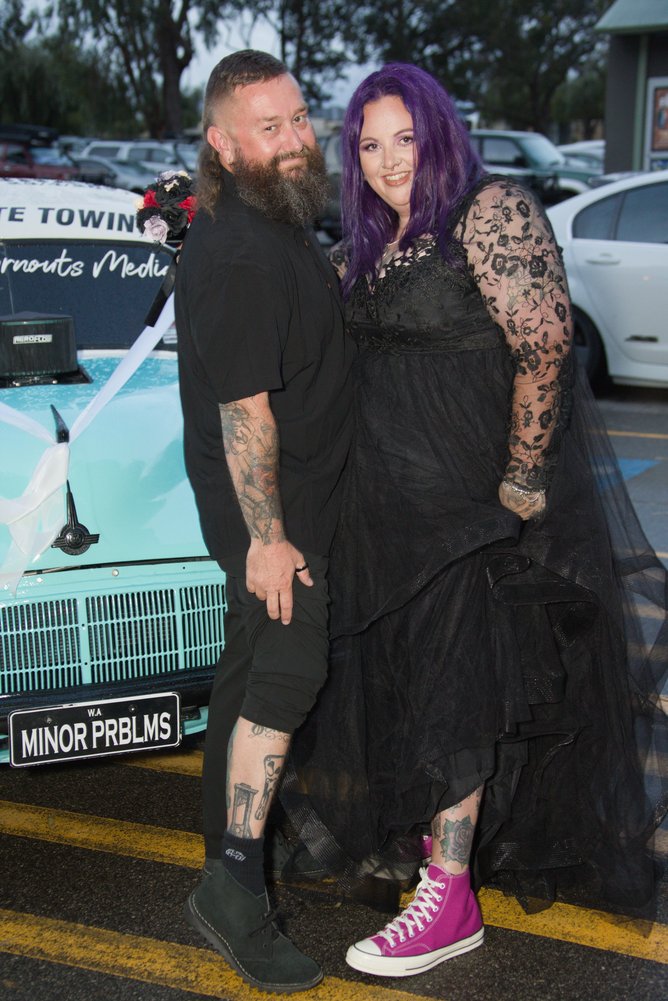 Emma and Marc's unique Halloween wedding.