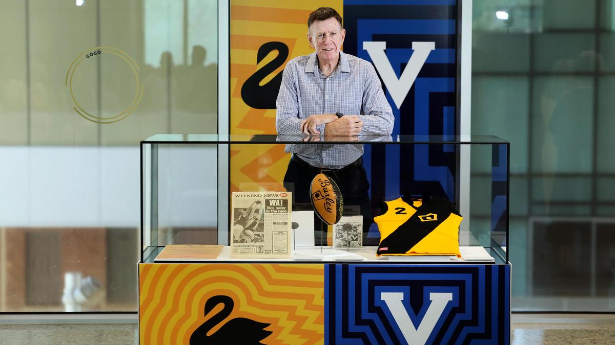AFL Origin: WA Museum and State Library unveil exhibits ahead of return of State-versus-State football