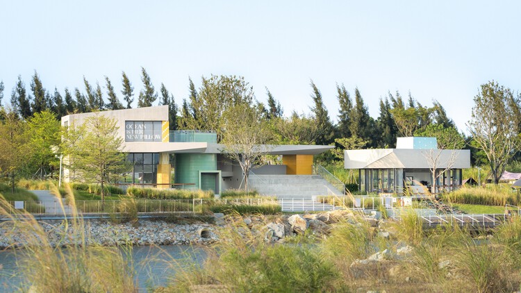 Nerve Lab. Experimental Sports Support Buildings on Double Happiness Island / Studio 10 - Exterior Photography