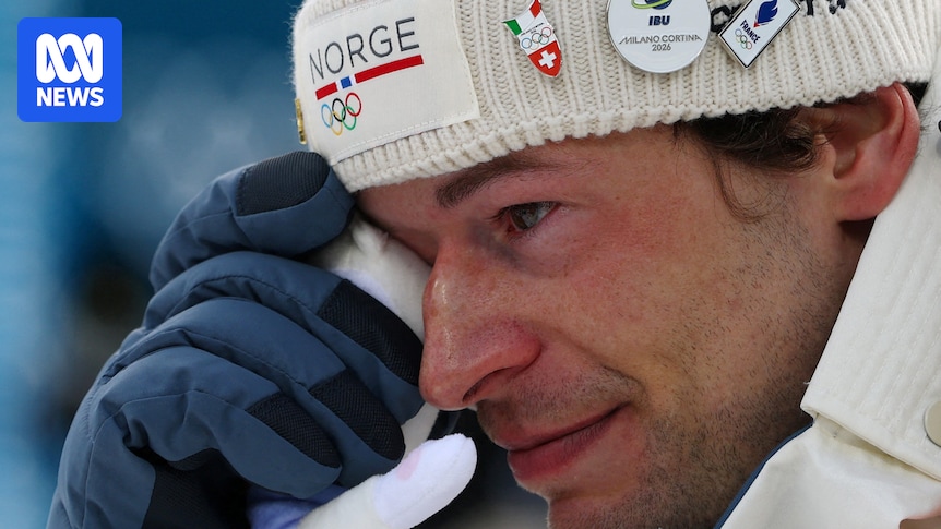 Sturla Holm Lægreid's well-intentioned display left a prince looking froggy