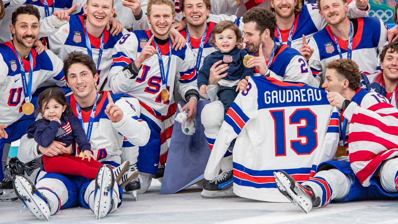 Team USA defeat Canada in men’s ice hockey final, Johnny Gaudreau tribute, video