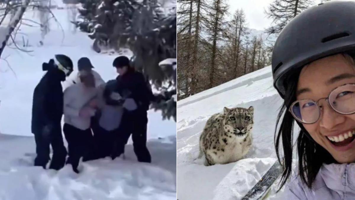 Xinjiang UNESCO geopark: Chilling selfie revealed moments before snow leopard mauls tourist in China