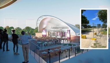 Drama continues over $217.5m Perth Park project as site works officially begin