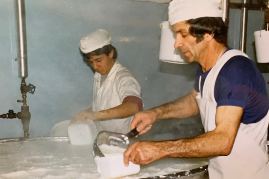 John and son Stephen