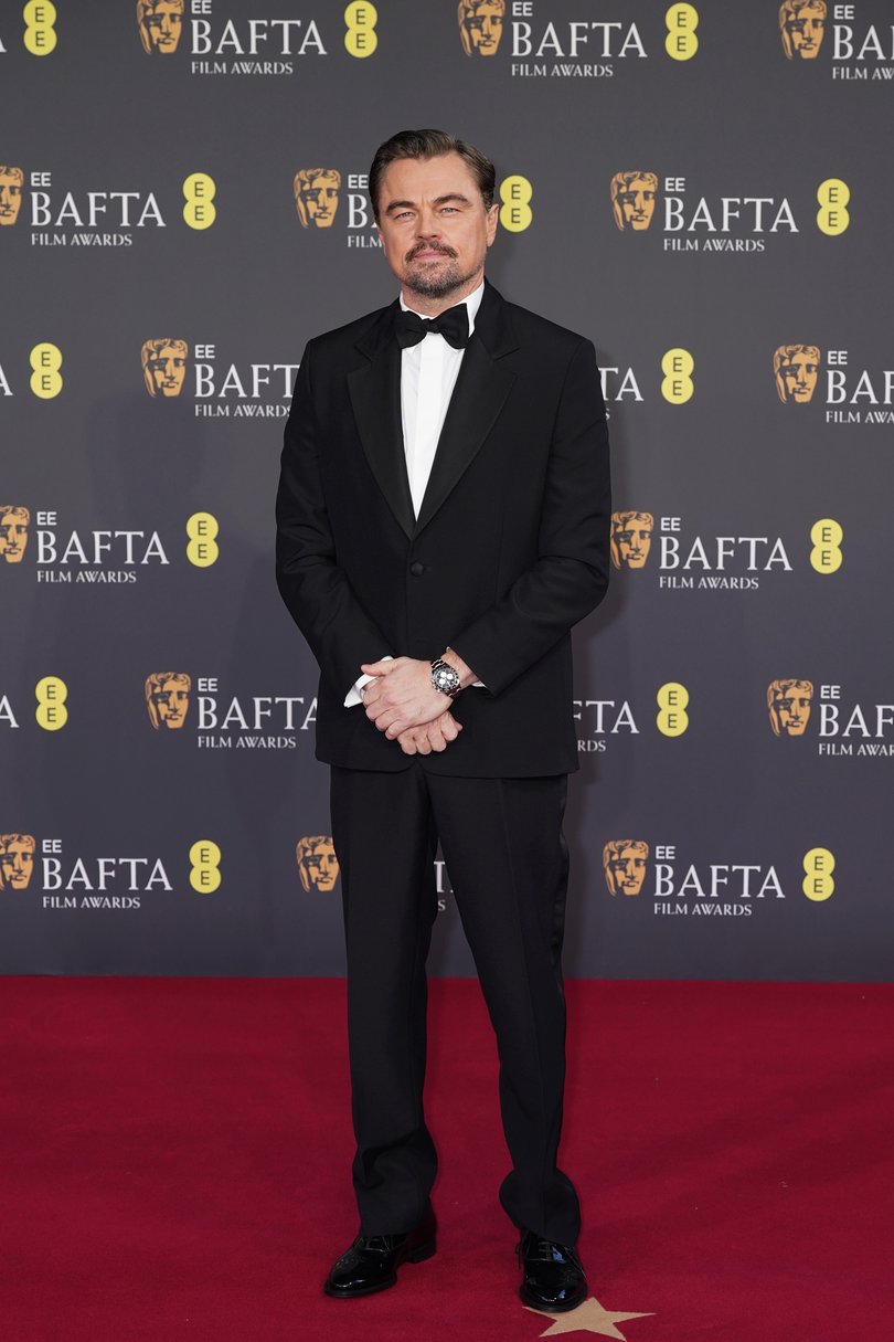 Leonardo DiCaprio attends the 2026 EE BAFTA Film Awards at The Royal Festival Hall.
