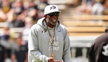 Deion Sanders unveils Colorado football spring draft