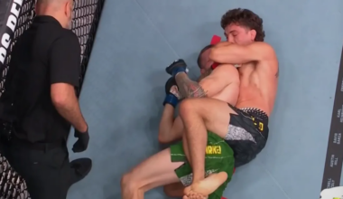 MMA Junkie's Submission of the Month for January: Quillan Salkilld