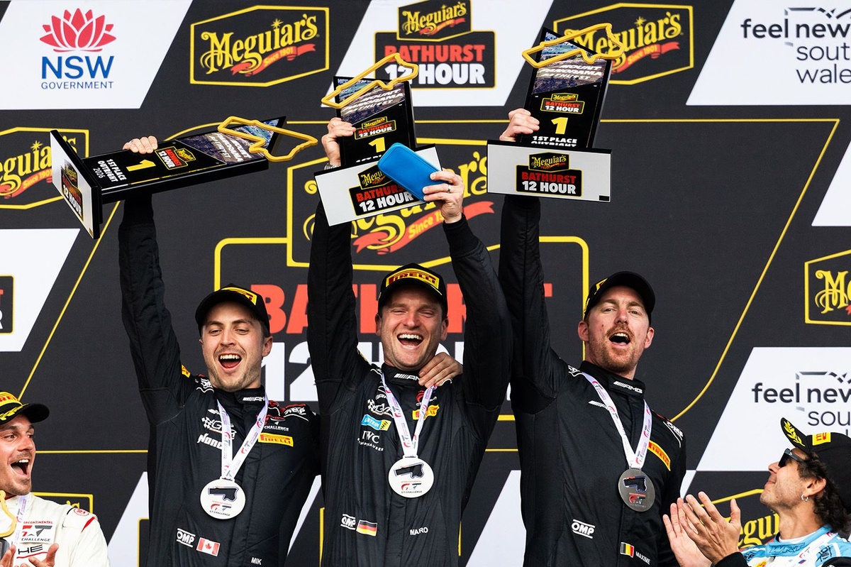 Mercedes takes dramatic Bathurst 12 Hour win