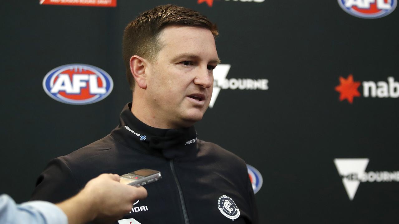 Carlton part ways with Mick Agresta, father-son Demon Kalani White