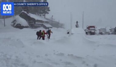 An avalanche in Northern California was the worst in the US for 40 years. Here's how it unfolded