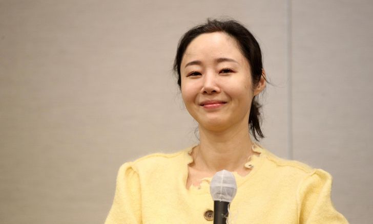 Min Hee-jin, then-CEO of K-pop label Ador, holds a press conference in Jung Distirct, Seoul in this May 31, 2024, file photo. Korea Times file 