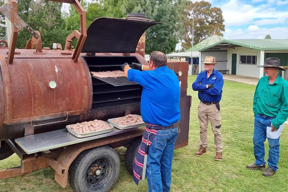 Butcher Dale Goodwin. 