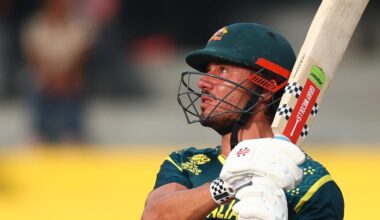 T20 World Cup: Inglis fires as Australia loses quick wickets in opener