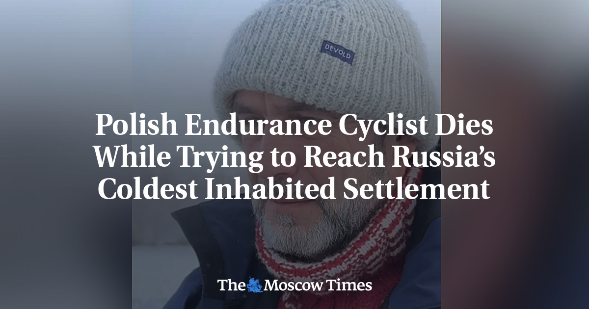 Polish Endurance Cyclist Dies While Trying to Reach Russia’s Coldest Inhabited Settlement