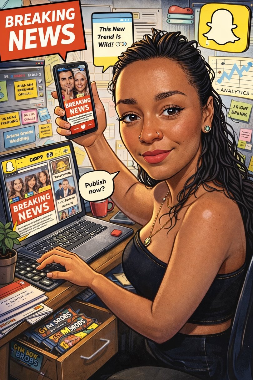 Sample caricature using ChatGPT.