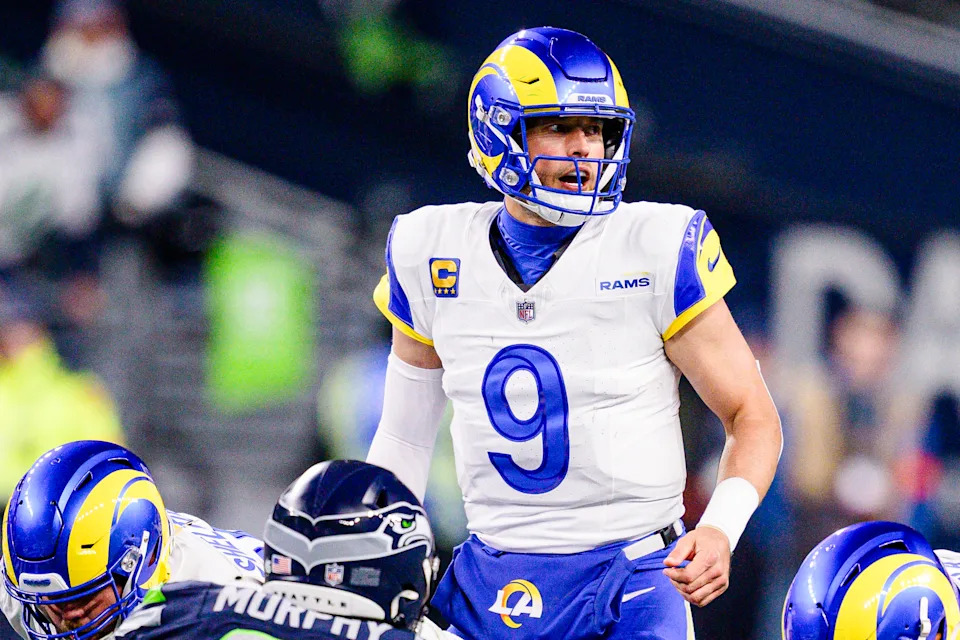 L.A. Rams QB Matthew Stafford.