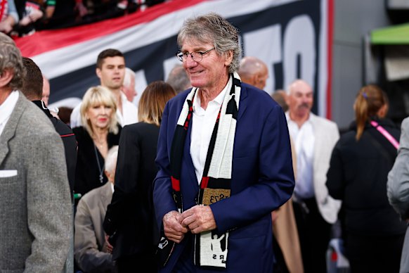 St Kilda great Barry Breen in 2023.