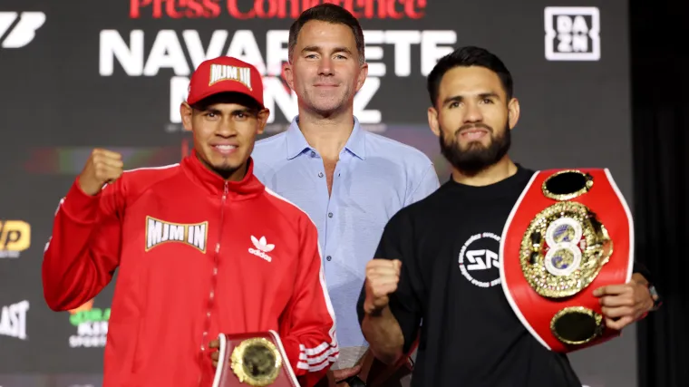 Emanuel Navarrete vs. Eduardo 'Sugar' Nunez undercard: List of fights before 2026 all-Mexican boxing unification world title clash image