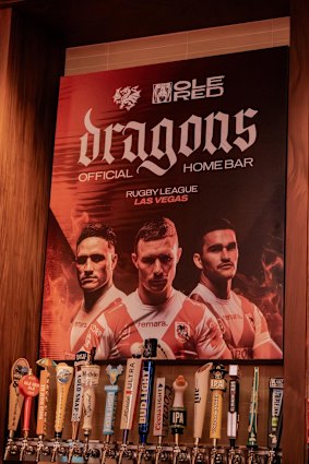 A poster at the Ole Red bar on the Las Vegas Strip