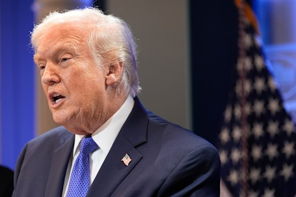 US President Donald Trump said he would hike his global tariff to 15 per cent.