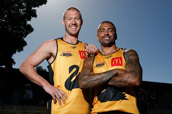 WA duo Nathan Broad and Bradley Hill.