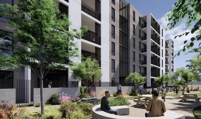 Concept images of the proposed project in Butler. 