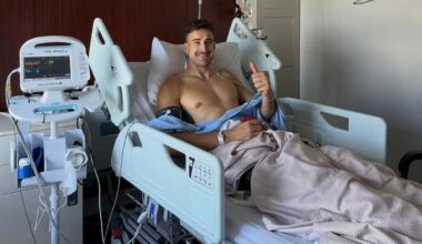 AFL premiership winner Ivan Soldo shares update from hospital with career under threat