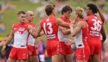 Sodden Swans too strong for Giants in final pre-season hitout