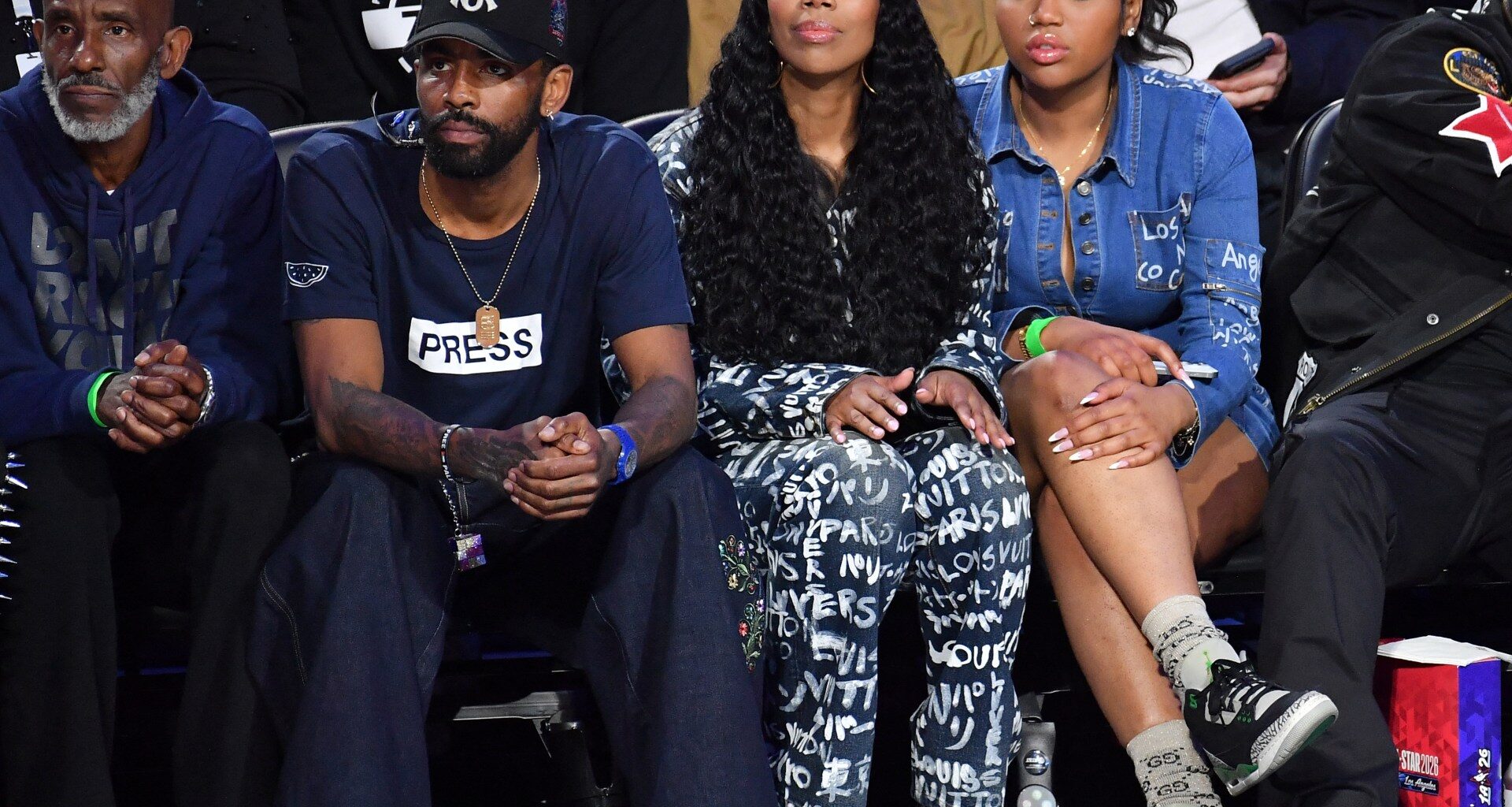 Kyrie Irving wears PRESS shirt for Gaza journalists at NBA All-Star Game | Israel-Palestine conflict News