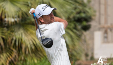 Alps Tour Golf | French duo Antoine Auboin and Victor Veyret share the lead at Sokhna Golf Club