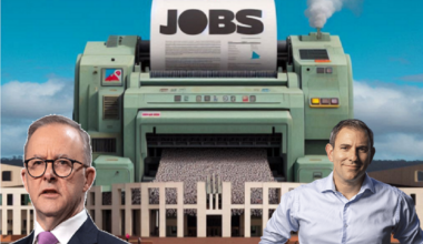 Australia is addicted to government-funded jobs