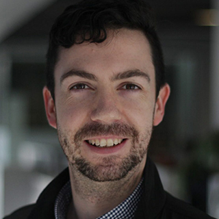 A headshot of Alex Fraser, an investigator with the EDGE mission