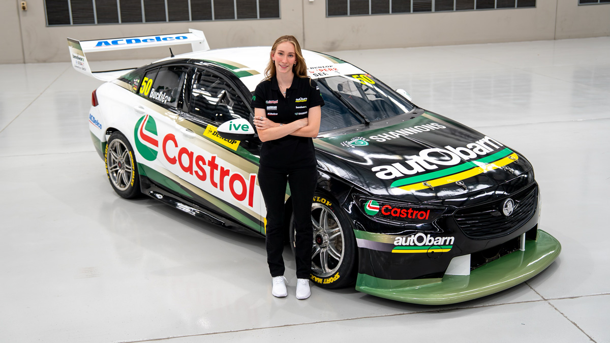 Australian female motorsport driver Alice Buckley enters Super2 2026